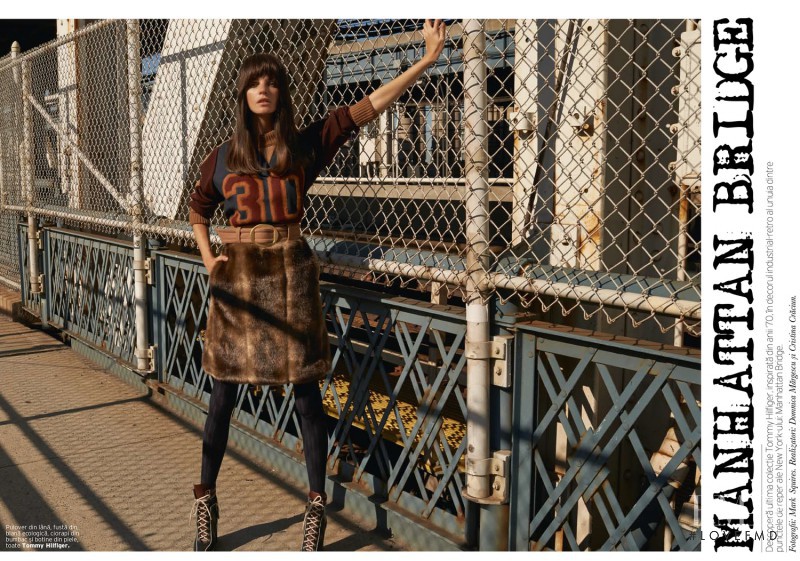 Jeisa Chiminazzo featured in Manhattan Bridge, November 2015