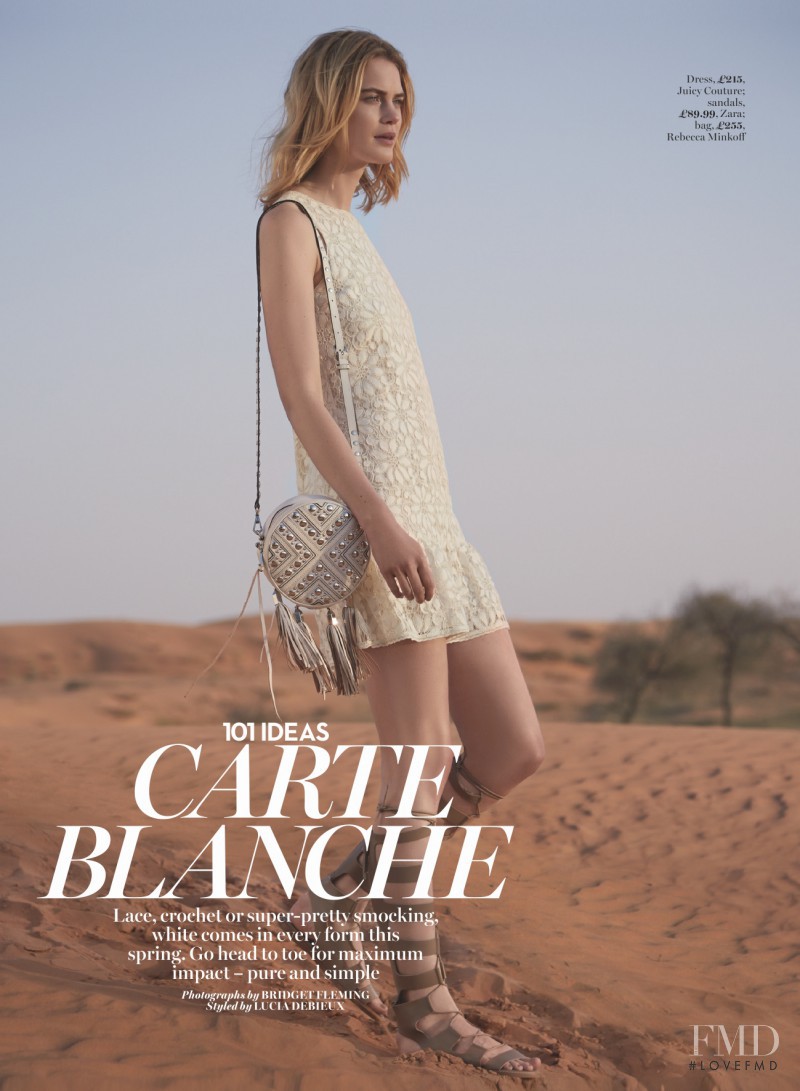 Felicity Peel featured in Carte Blanche, May 2015