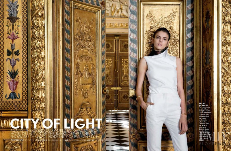 Carmen Ceclan featured in City Of Light, May 2015