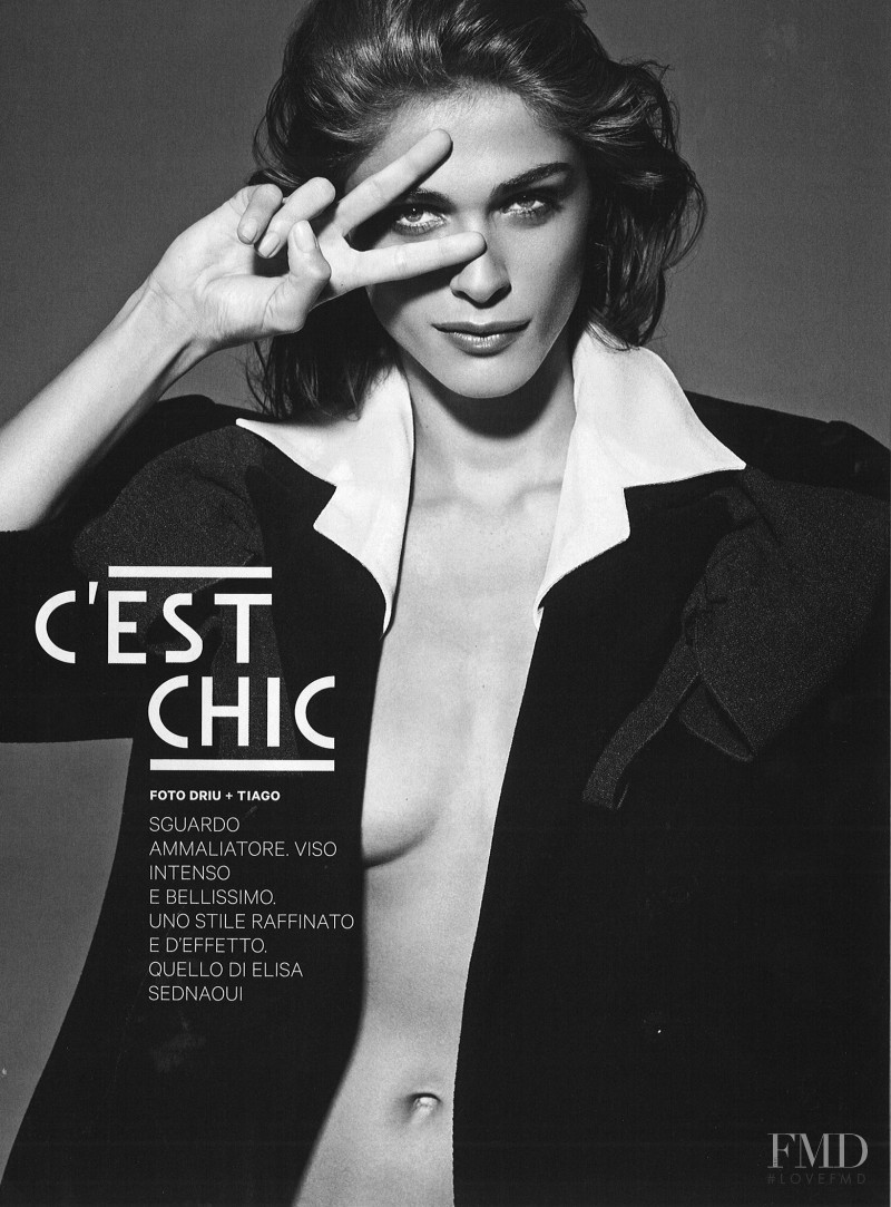 Elisa Sednaoui featured in C\'est Chic, November 2011