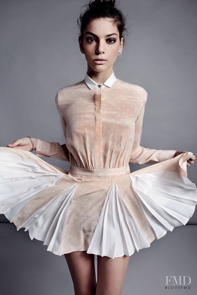 Marta Ortiz featured in Las new faces de la moda española, March 2015