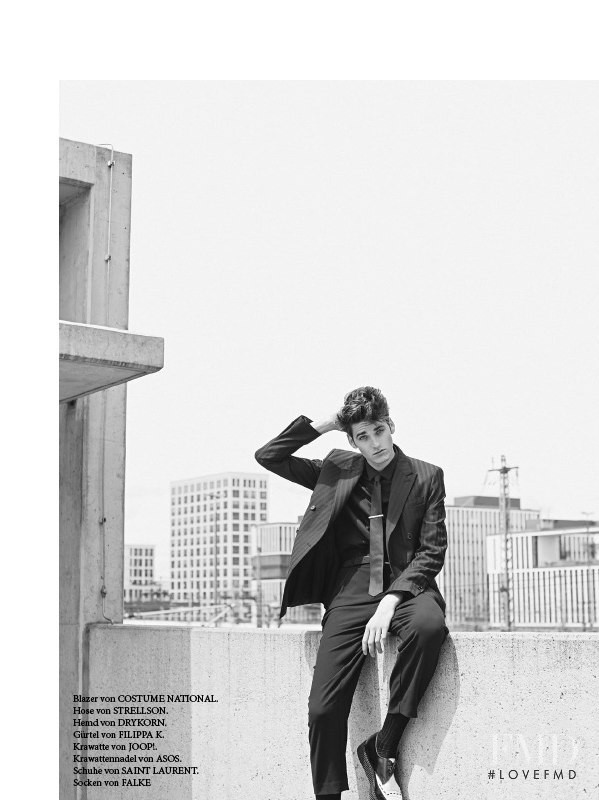 Carmen Ceclan featured in Boys about town, September 2014