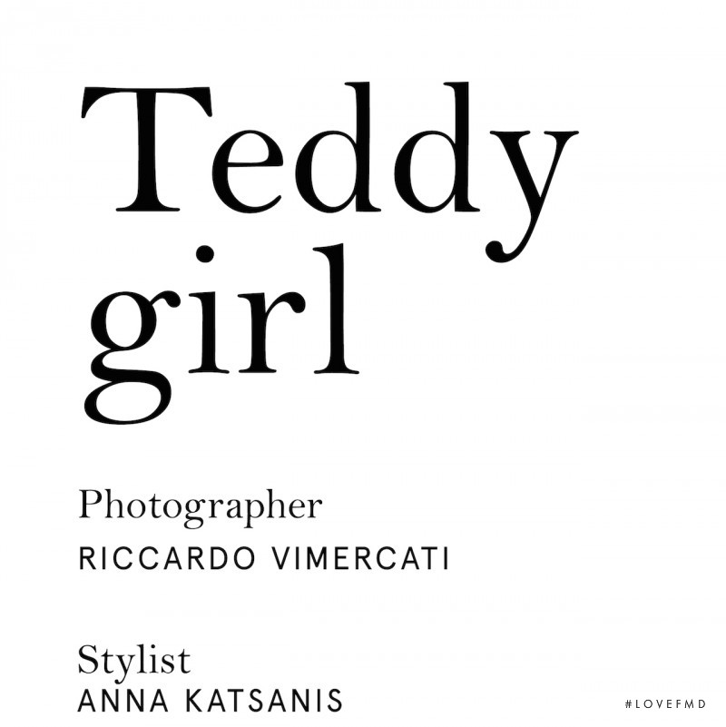 Teddy Girl, December 2015