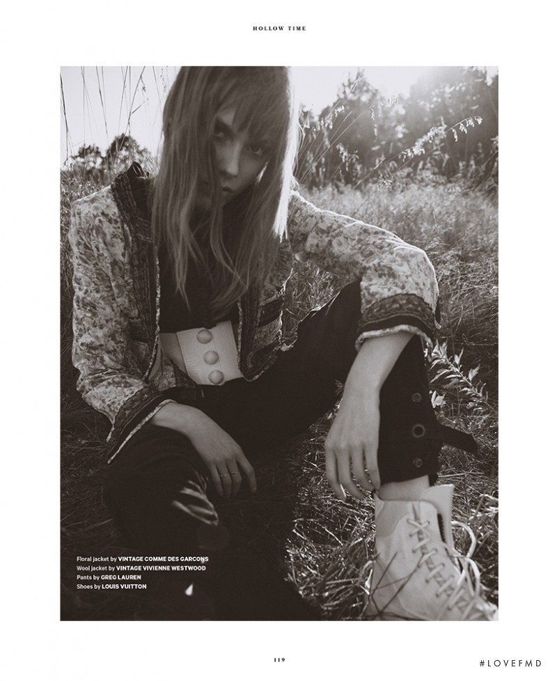 Kiki Willems featured in Hollow Time, December 2015