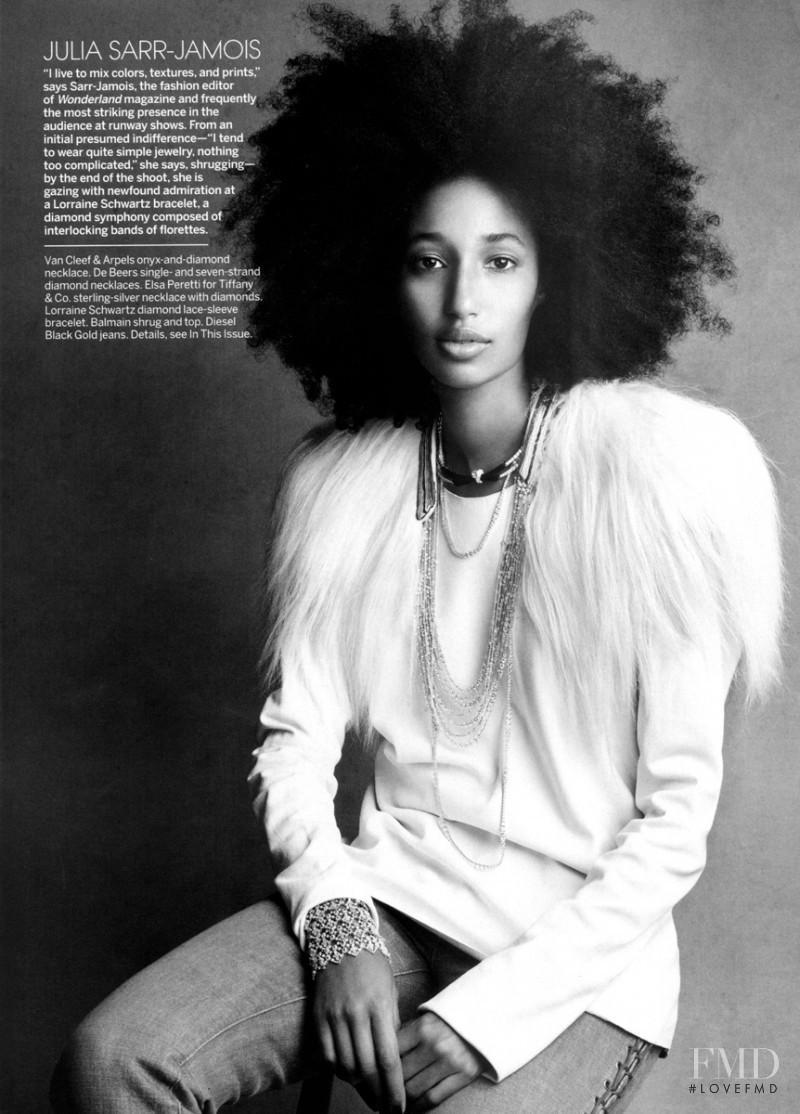 Julia Jamois featured in Sparkling Personalities, October 2011