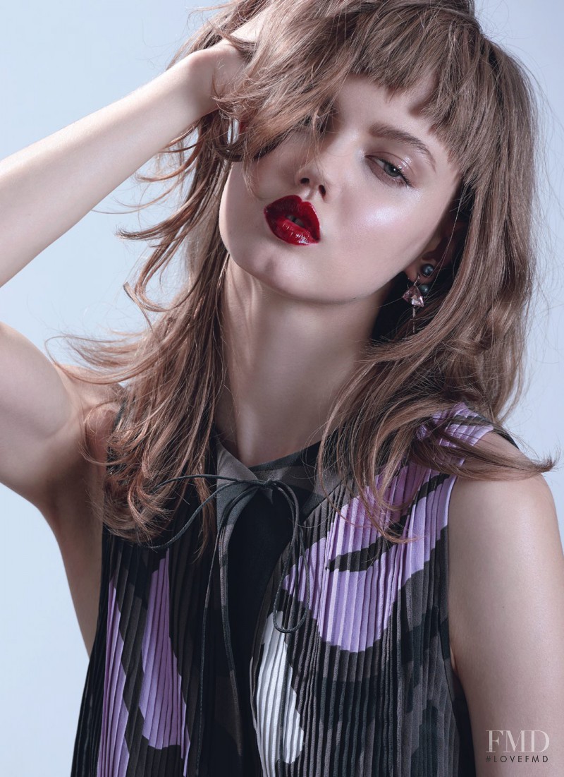 Lindsey Wixson featured in Sailing Away, December 2015