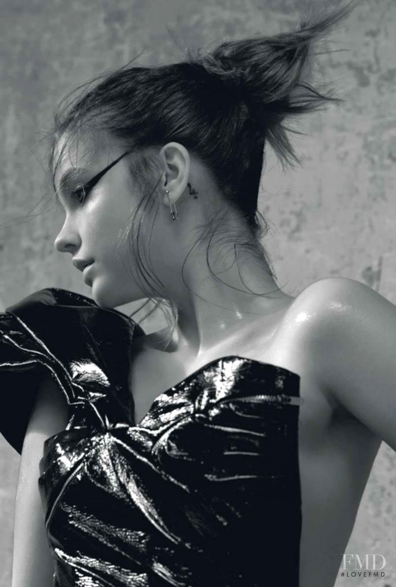 Barbara Palvin featured in Rock Is In The Hair, December 2015