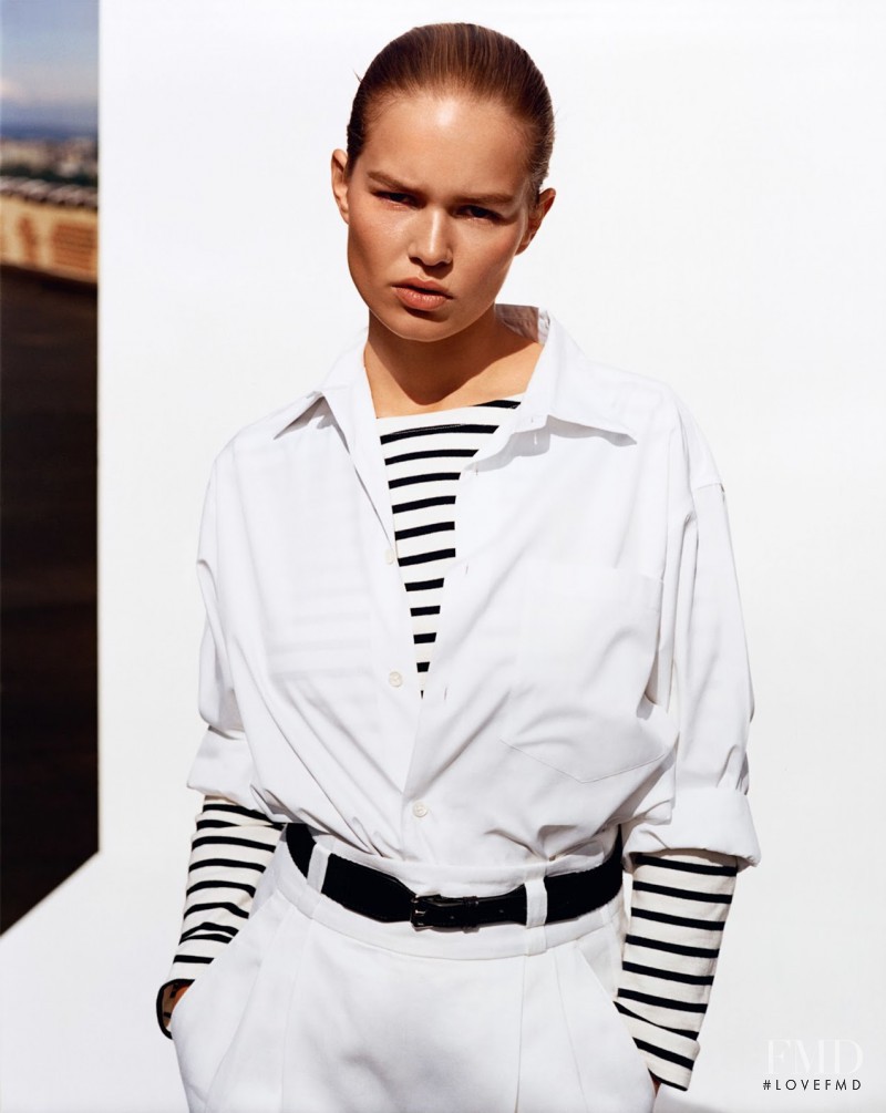 Anna Ewers featured in Earn Your Stripes, January 2016
