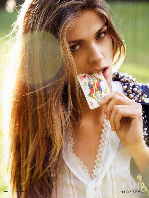 Elisa Sednaoui featured in Easy Rock, February 2011