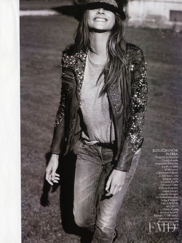 Elisa Sednaoui featured in Easy Rock, February 2011