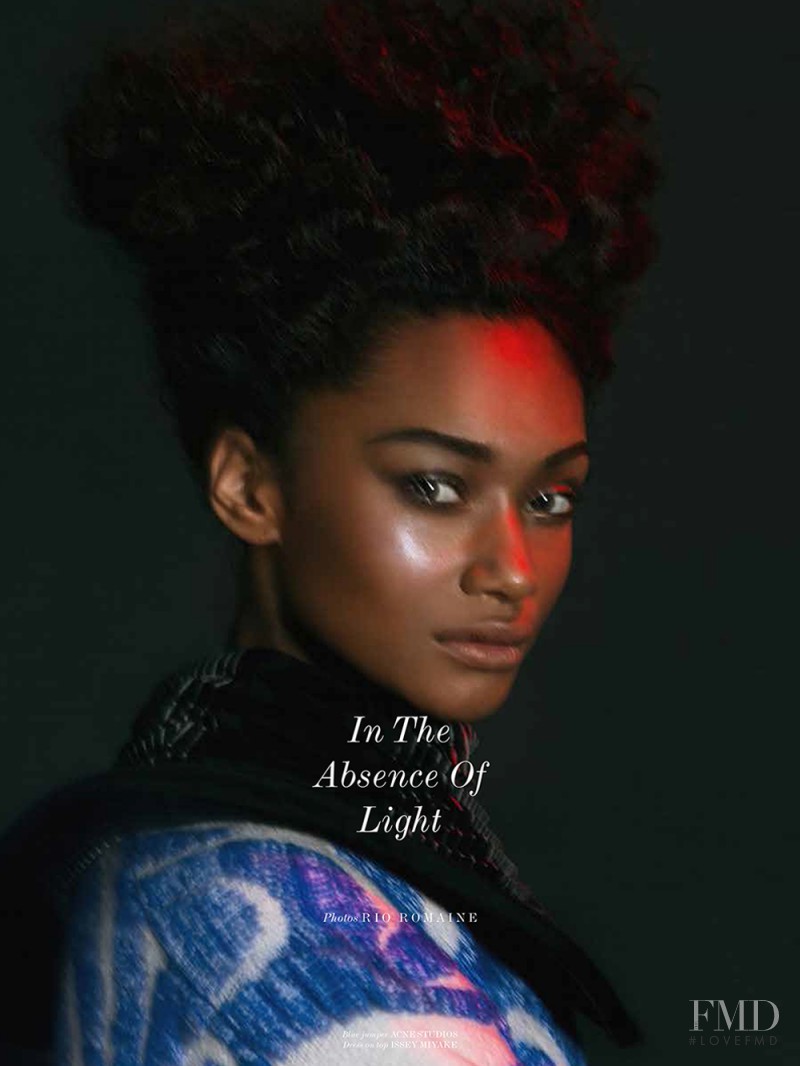 Cheyenne Maya Carty featured in In The Absence Of Light, September 2015