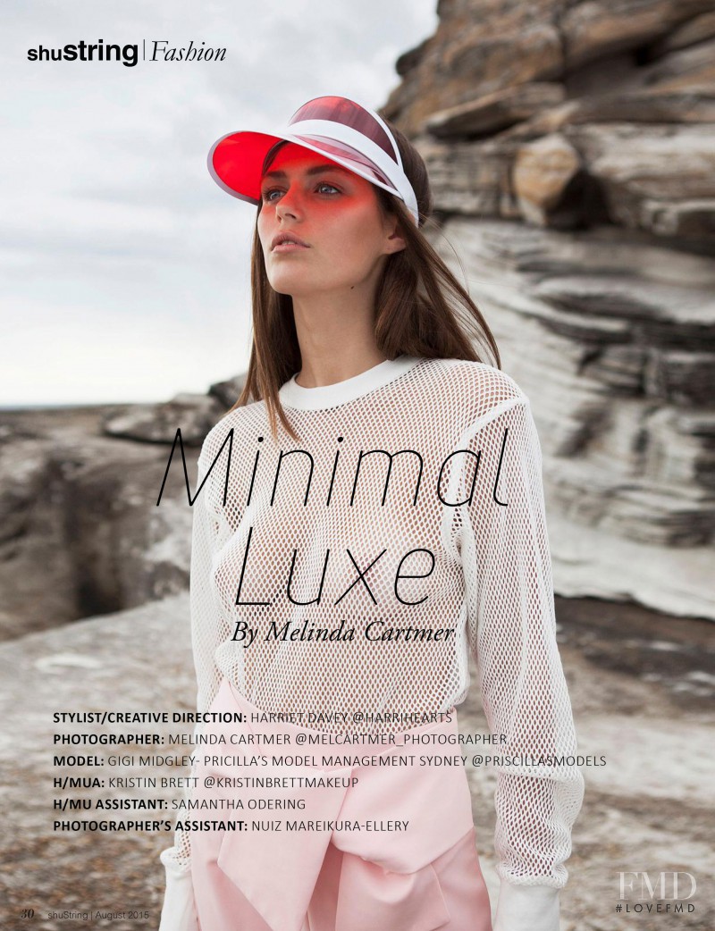 George Gigi Midgley featured in Minimal Luxe, November 2015