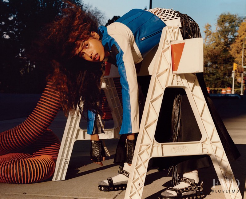 Imaan Hammam featured in National Anthem, January 2016