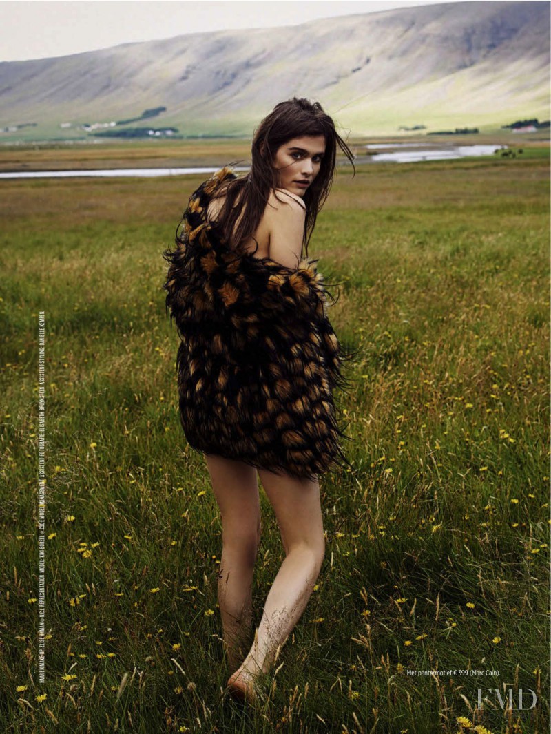 Kiki Boreel featured in T gaatte fur, January 2016