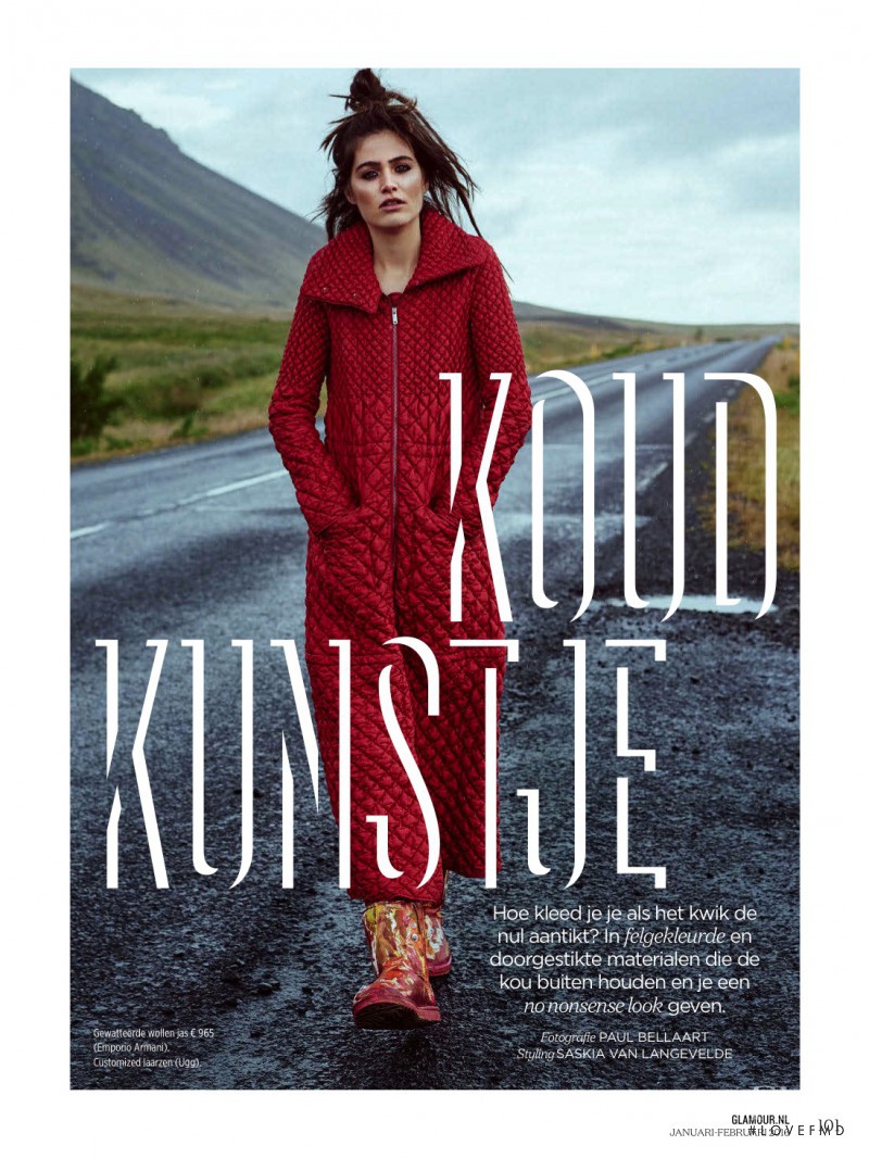 Kiki Boreel featured in Koudkuntsje, January 2016