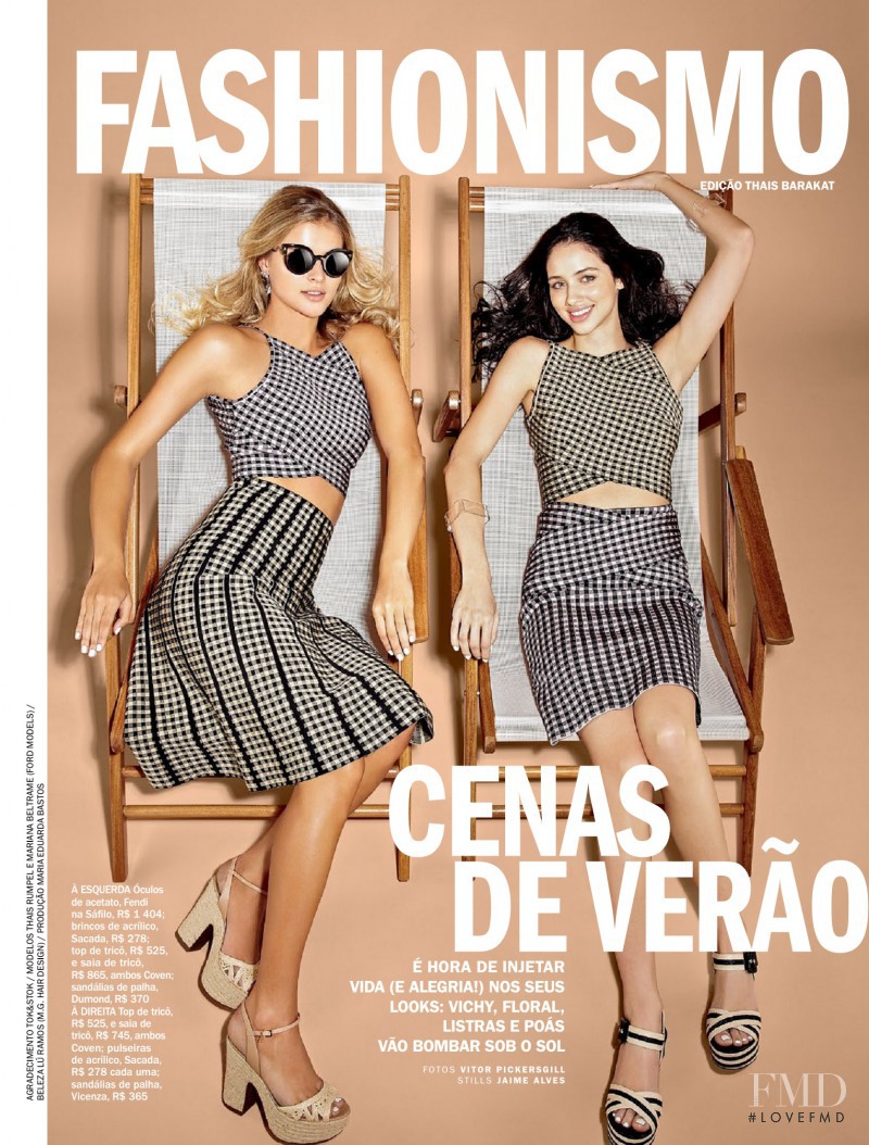 Thais Rumpel featured in Cenas de Verao, October 2015