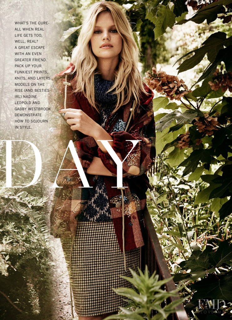 Nadine Leopold featured in DAY TRIPPERS, November 2015