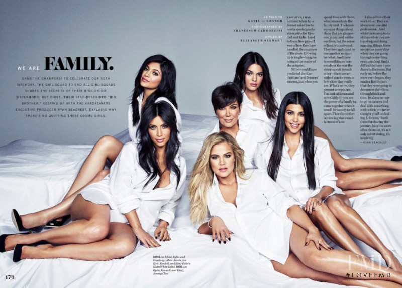 Kendall Jenner featured in WE ARE FAMILY, November 2015