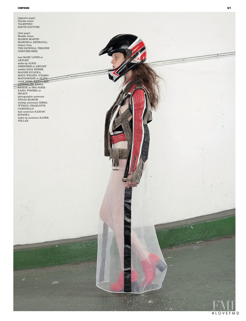 Magdalena Kulicka featured in Car Park Couture, November 2011