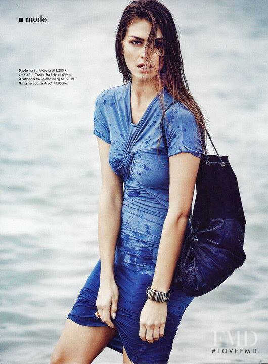 Adriana Novakov featured in Blue & Denim, July 2014