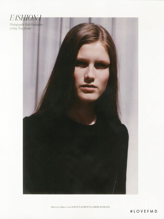 Tessa Bruinsma featured in Fashion 1, November 2015