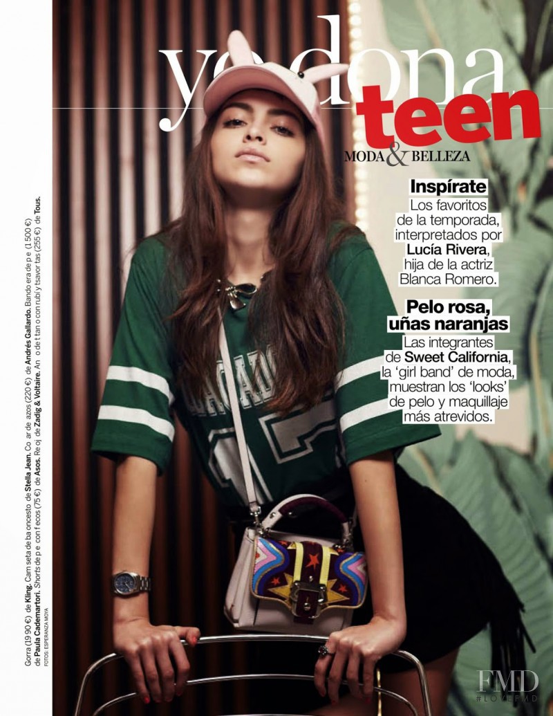 Lucia Rivera featured in Yo Dona Teen - Tribu (in) posible, April 2015