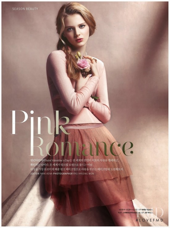 Katty Trost featured in Pink Romance, February 2014