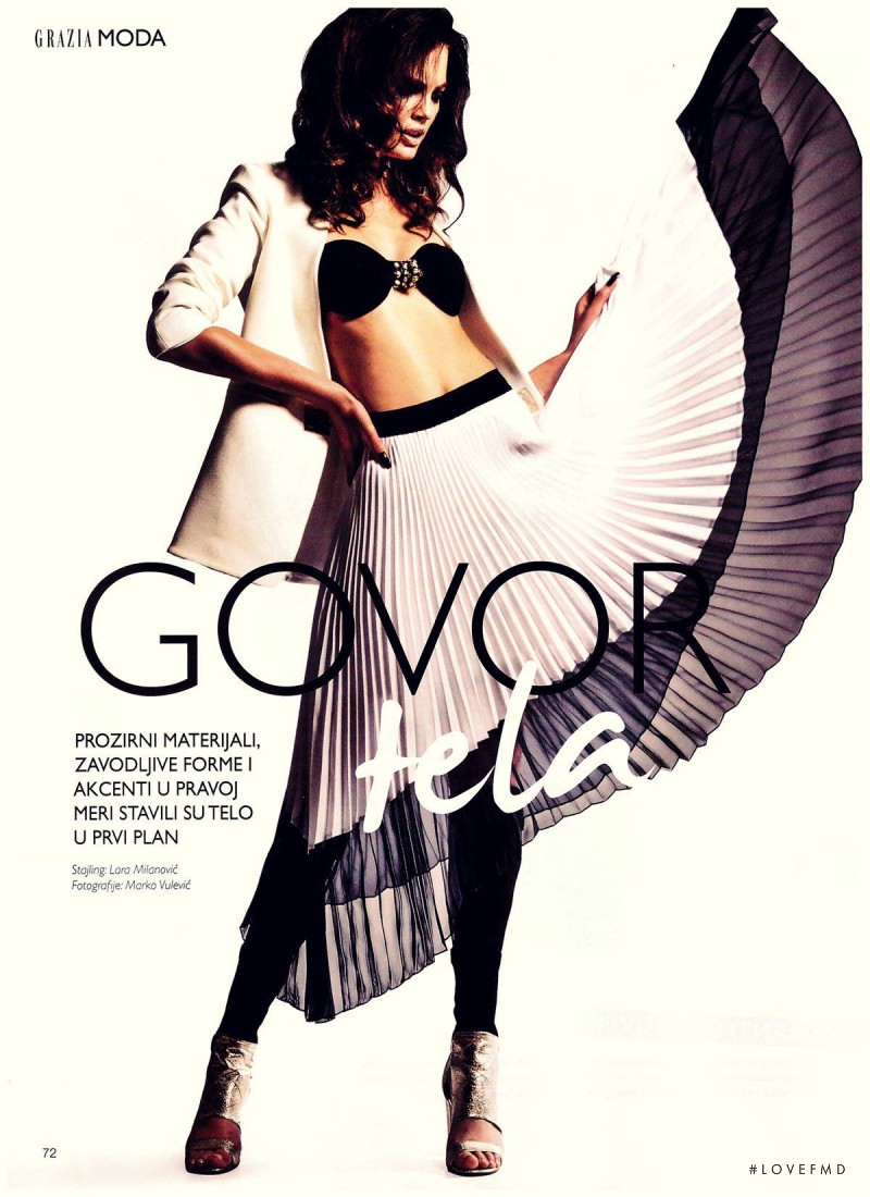 Kristina Peric featured in Govor Tela, June 2014