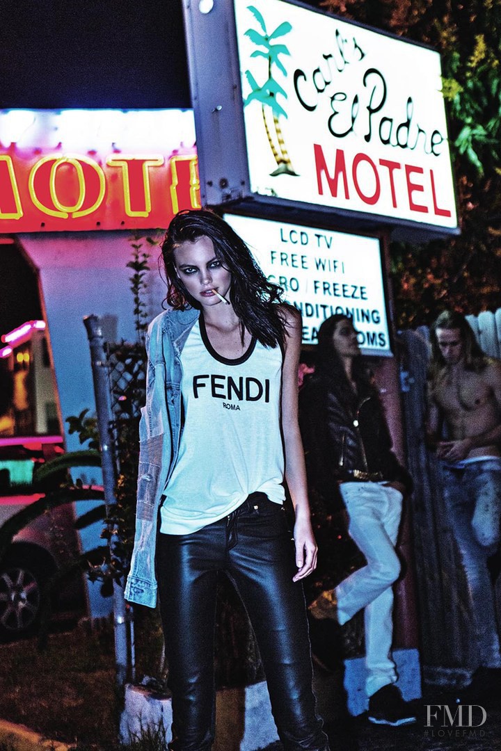 Kristina Peric featured in Motel, April 2015
