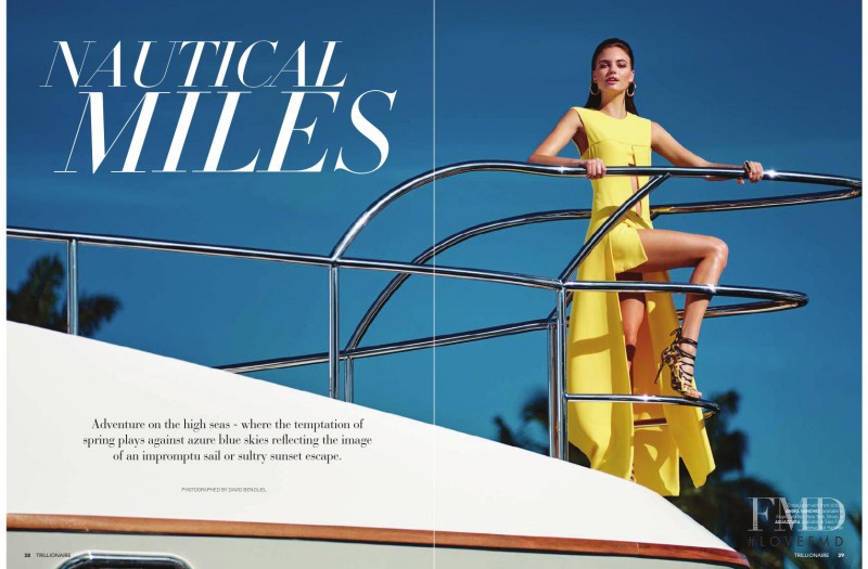 Kristina Peric featured in Nautical Miles, February 2015