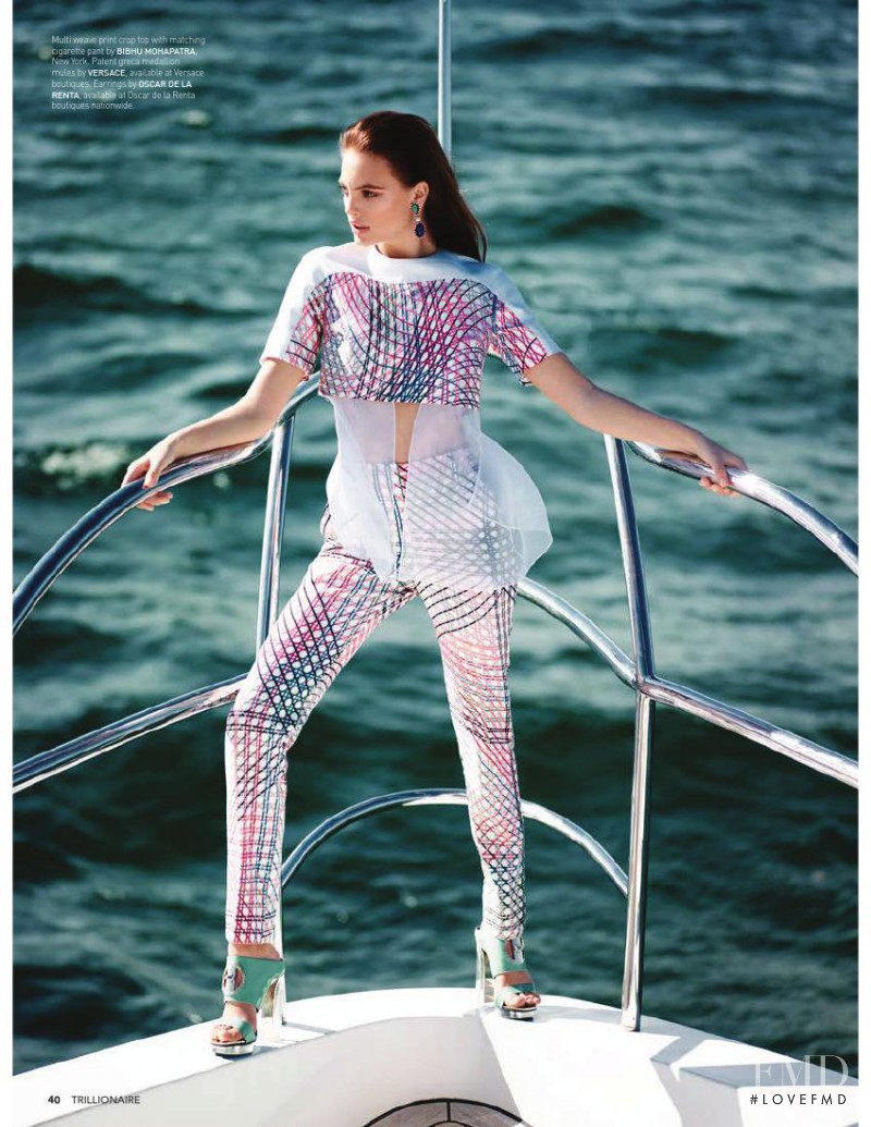 Kristina Peric featured in Nautical Miles, February 2015