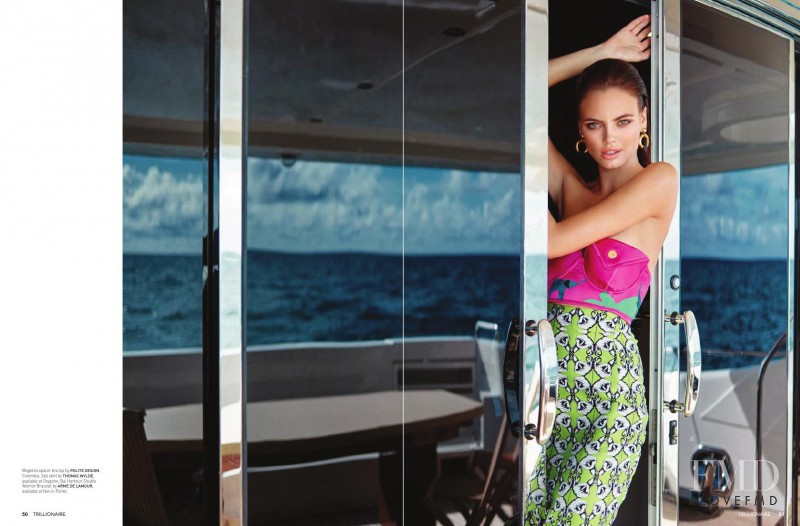 Kristina Peric featured in Nautical Miles, February 2015