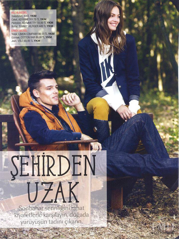 Kristina Peric featured in Sehirden Uzak, September 2013