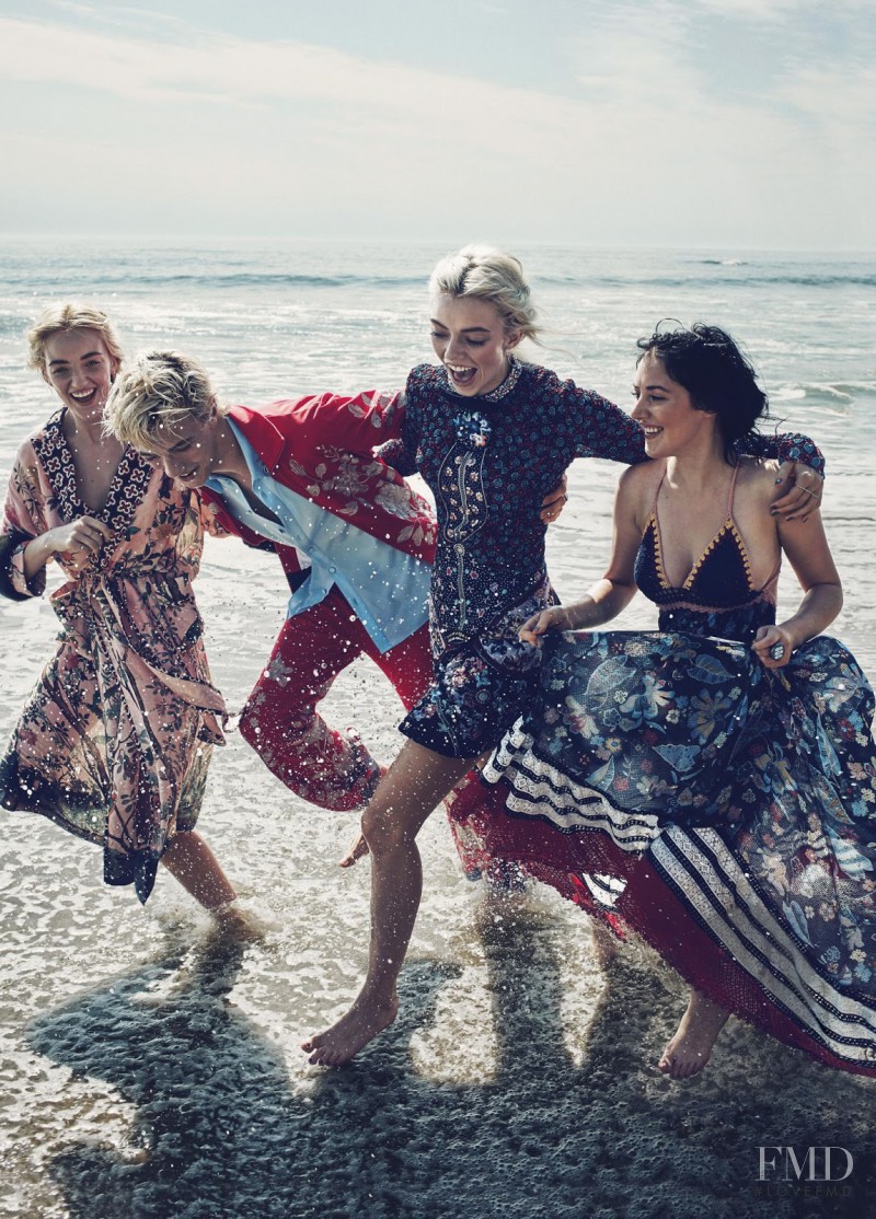 Lucky Blue Smith featured in Blue Crush, January 2016