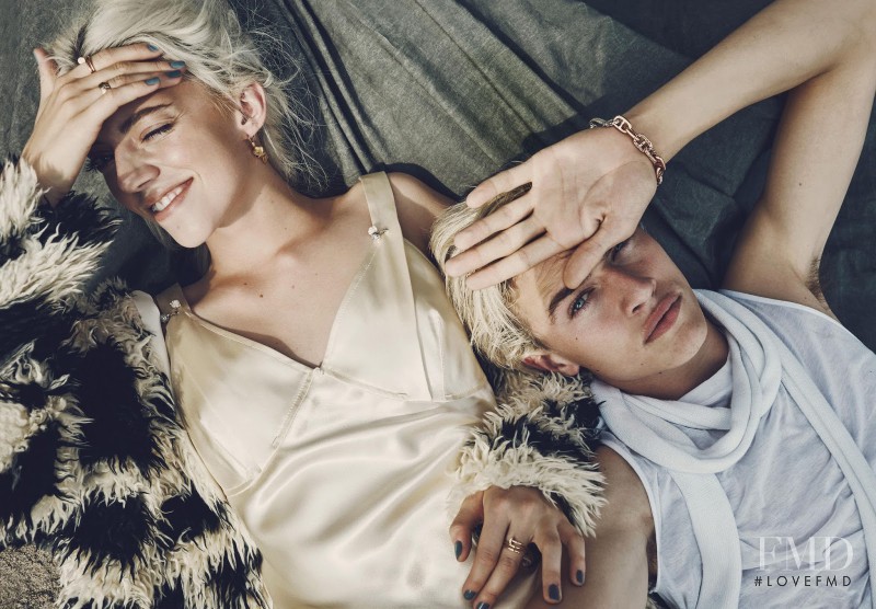 Lucky Blue Smith featured in Blue Crush, January 2016