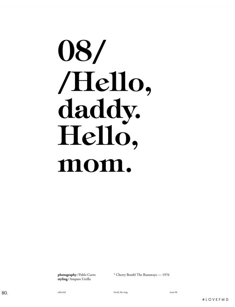 Hello, Daddy. Hello, Mom, December 2015