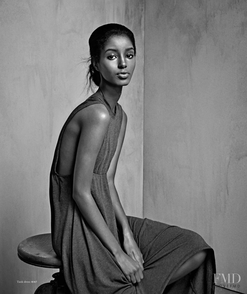 Senait Gidey featured in Model Behaviour, December 2015