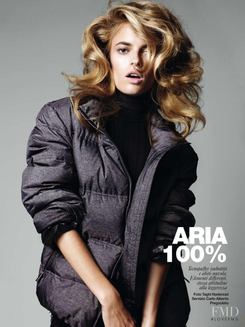Sophie Holmes featured in Aria 100%, November 2011