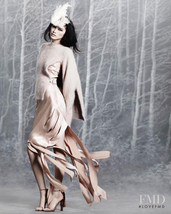 Sui He featured in Flower Power, December 2011