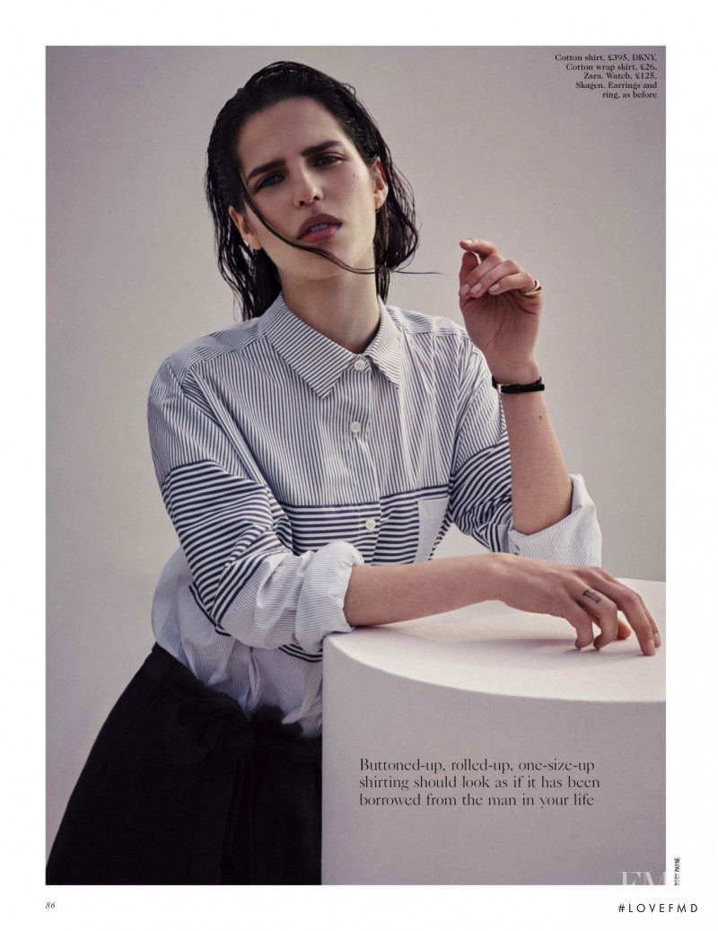 Hayett McCarthy featured in New wave androgyny, January 2016