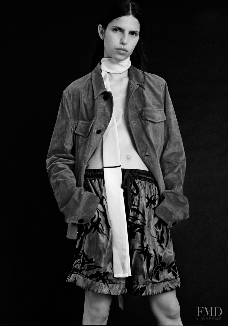 Hayett McCarthy featured in Cross Dressing Off the Spring 2016, August 2015