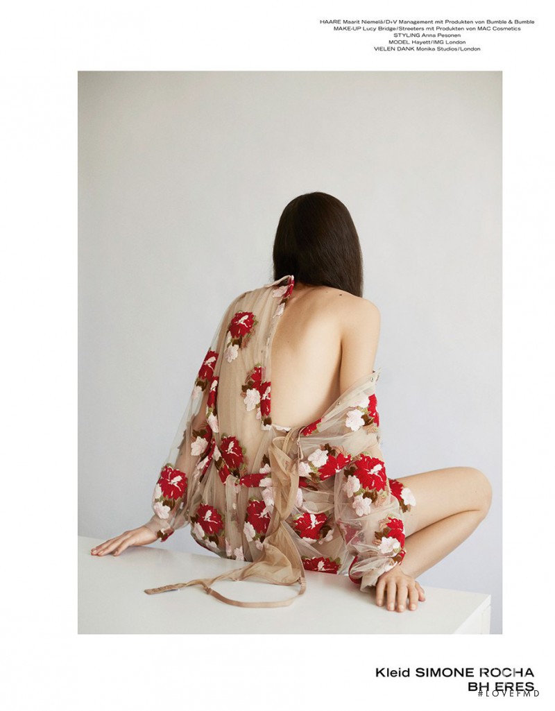 Hayett McCarthy featured in Backwards, September 2015