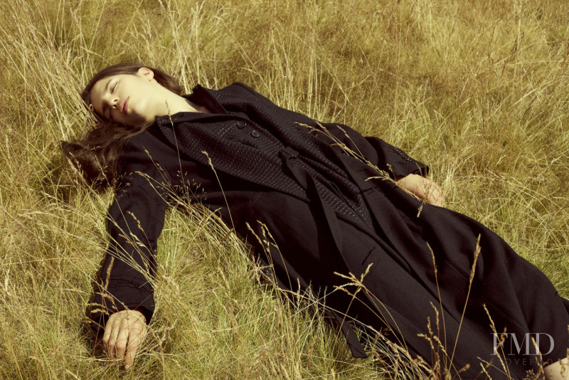 Hayett McCarthy featured in Ann Demeulemeester Moves Forward, September 2015