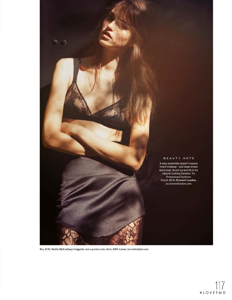 Iuliia Danko featured in Oui Oui, January 2015