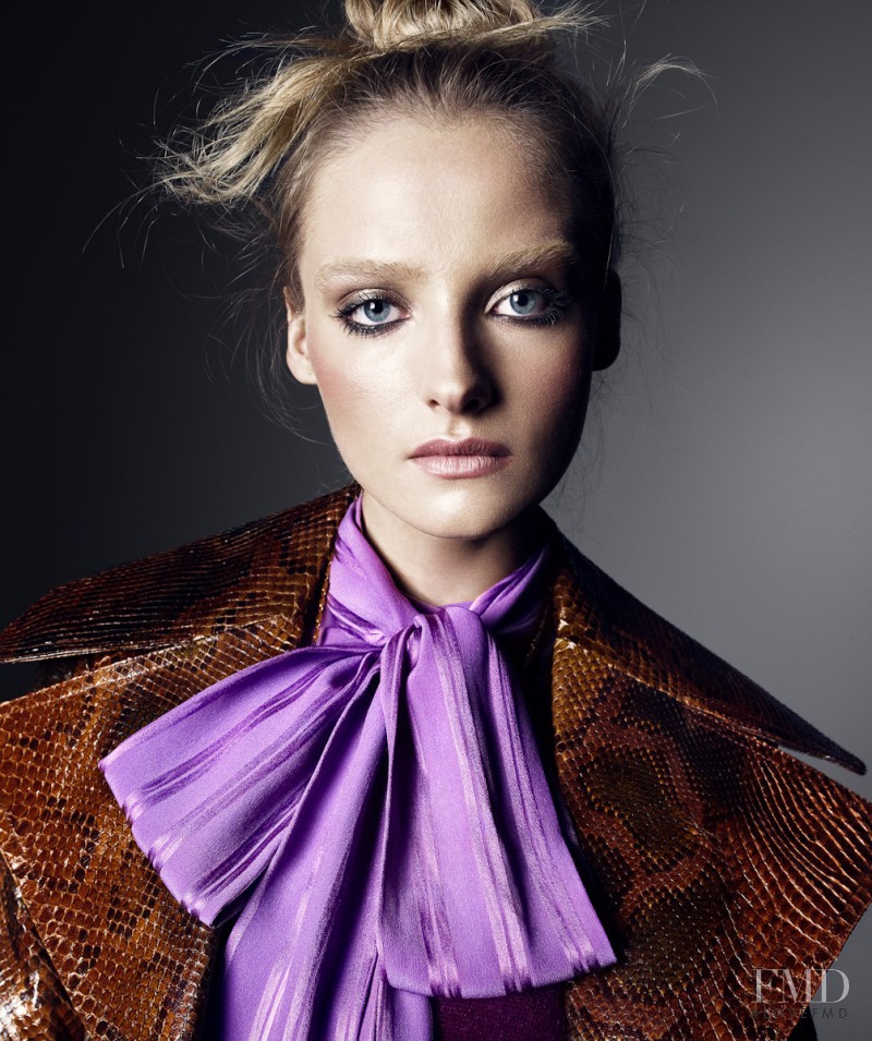 Amanda Norgaard featured in About A Girl, October 2011
