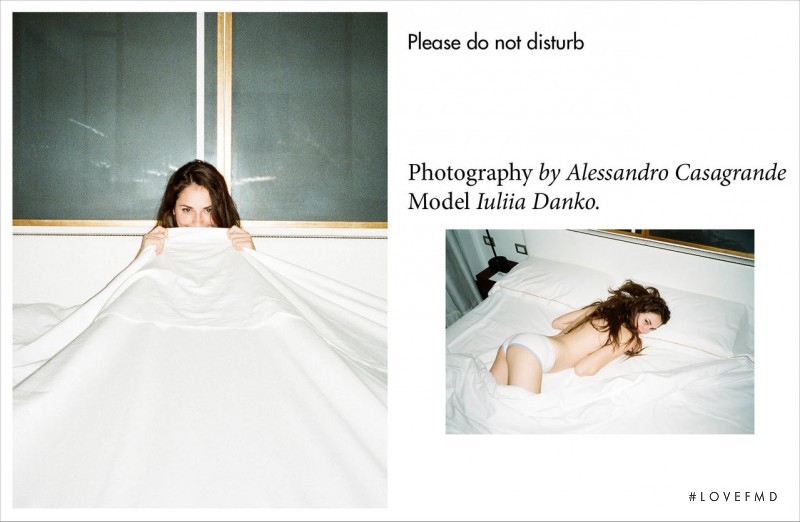 Iuliia Danko featured in Please do not dirsturb, September 2013