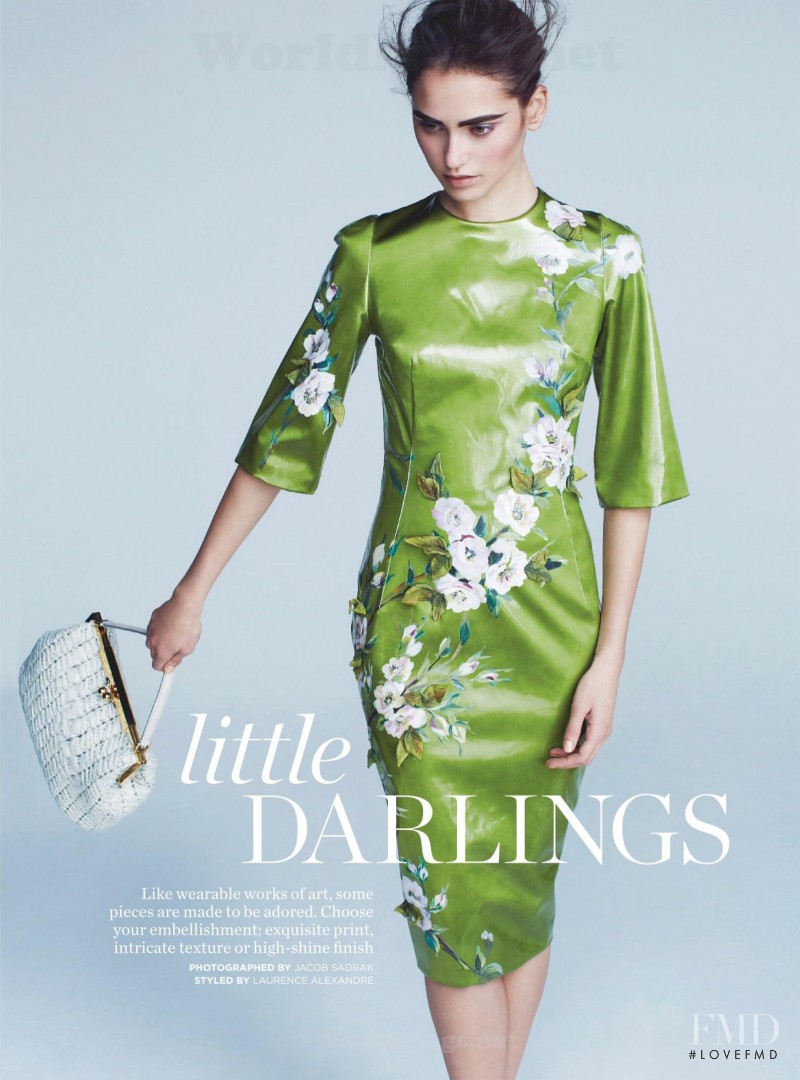 Iuliia Danko featured in Little Darlings, June 2014
