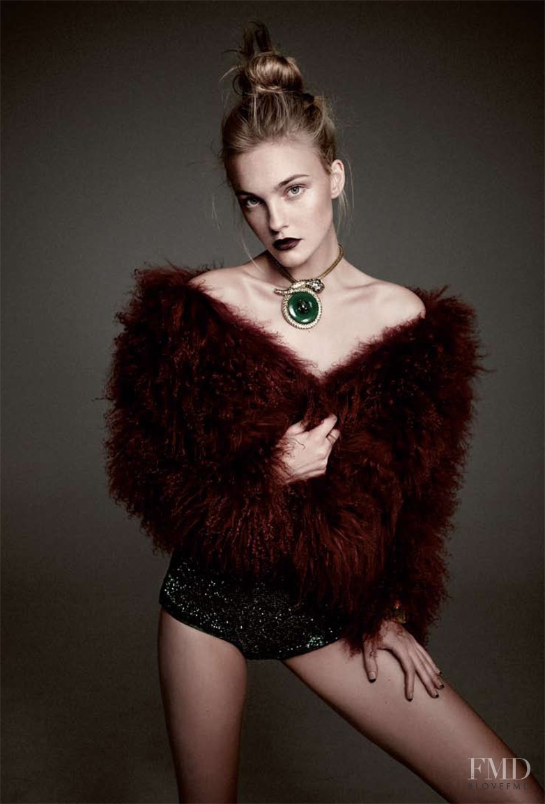 Caroline Trentini featured in Into the Blue, November 2011