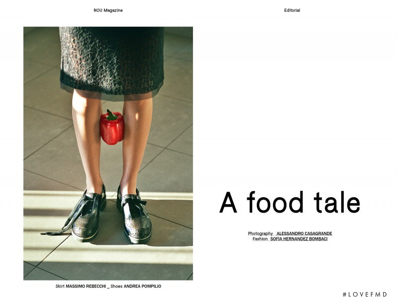 Iuliia Danko featured in A food Tale, April 2014