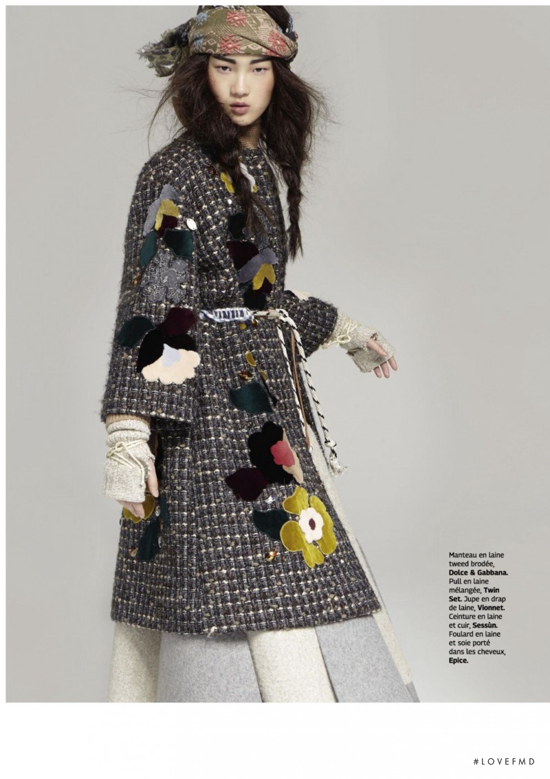 Hyun Ji Shin featured in Nomade Urbaine, December 2014